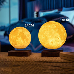 Levitating Moon Magnetic Floating Night Light