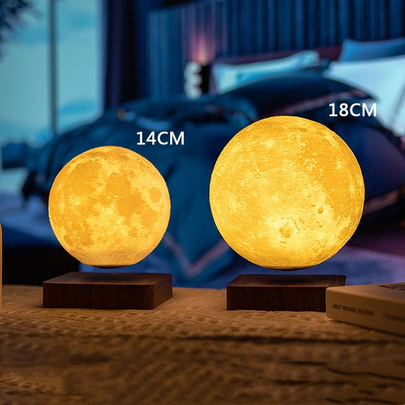 Levitating Moon Magnetic Floating Night Light