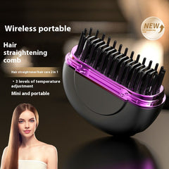 USB Ceramic Hair Straightener & Curler