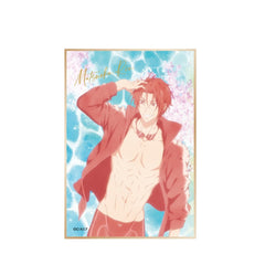 Official Men's Swimming Club Gold Foil Signature Paper