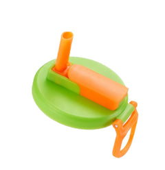 Silicone Soda Can Lid with Straw Hole