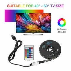 USB 5V RGB LED Strip Light Kit