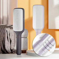 4 In 1 Self-Cleaning Hair Brush