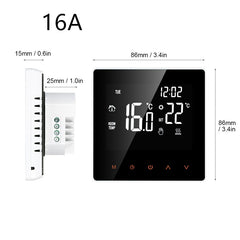 LCD Touch Screen Intelligent Thermostat