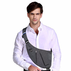 Multi-Functional Shoulder Bag with Anti-Theft Design