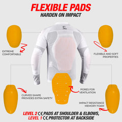JAG Mesh Motorcycle Shirt | CE Certified Protection