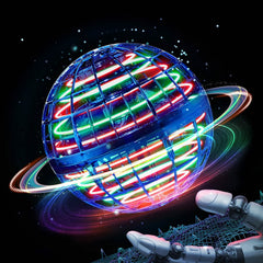 Flying Orb Ball Rechargeable Boomerang Spinner UFO Drone Toy