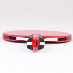 REGAIL Red Long Handle Table Tennis Racket for Training