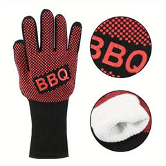 High-Temperature Heat Resistant BBQ Gloves (1 Pair)