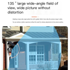 Solar-Powered HD Security Camera with Long Battery Life