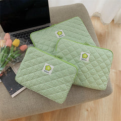 New Style Square Embossed Laptop Inner Pocket for iPad