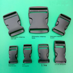 Direct Sale Backpack Buckle - 2.5 Black Plastic Clip