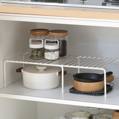 Expandable Kitchen Storage Rack with Multi-Layer Design