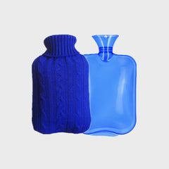 Large Acrylic Knitted Hot Water Bottle Set (PVC)