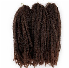 African Braided Wig with Marley Explosion Style