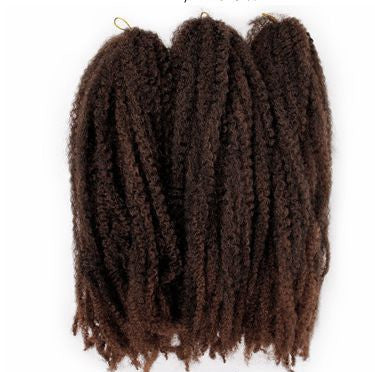 African Braided Wig with Marley Explosion Style