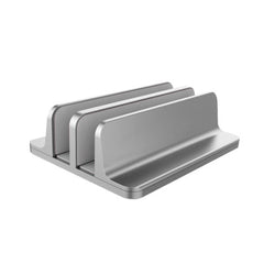 Double Storage Vertical Aluminum Alloy Laptop Stand