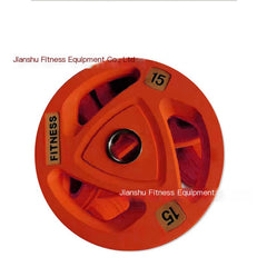 JS-DB0015 Color Rubber-Coated Weight Plates for Barbells