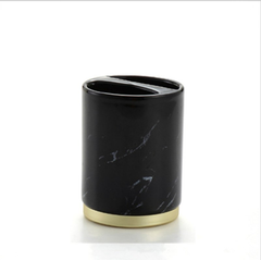 High-End Ceramic Bathroom Accessory Set (5 Pieces)
