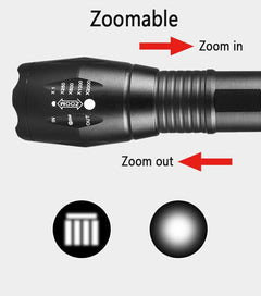 UV LED Flashlight Blacklight 2-in-1 Pocket Torch