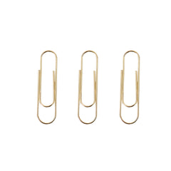 Gold Metal Paper Clips - Creative Design, Bulk Wholesale