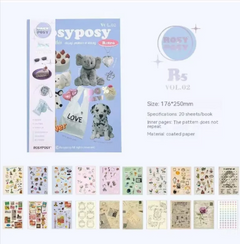 Cartoon Sticker Book – Magazine Style