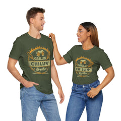 Grillin' Chillin' Refillin' BBQ T-Shirt