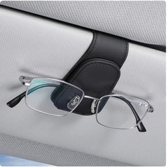 PU Leather Sunglasses Clip