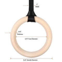 Gymnastic Wood Rings