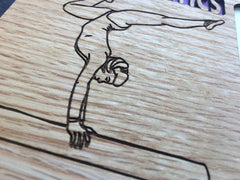 Gymnastics Picture Frame