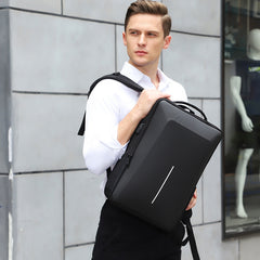 Lightweight Men's 16-Inch Solid Color Computer Backpack