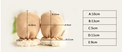 Warm Baby Mittens with Anti-Scratch Design