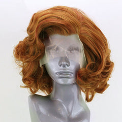 Amazon New Synthetic Lace Front Wig - Short Curly Bob