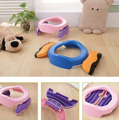 Foldable Thick Baby Toilet Stool & Seat Cushion