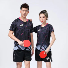 New Table Tennis Jersey for Men and Women (Short Sleeve)