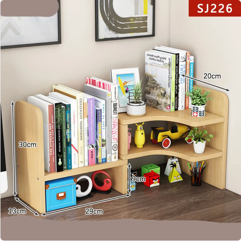 Multi-Layer Children's Desktop Bookshelf