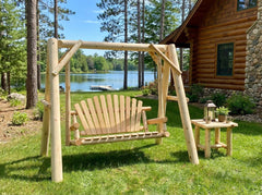 Handcrafted Patio Wooden Swing