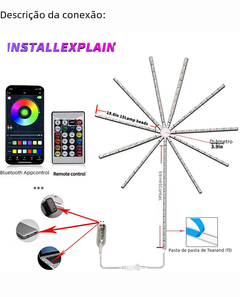 Waterproof LED Music Control Colorful Light Strip