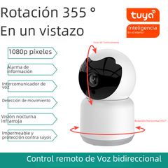 Tuya Remote Control WiFi Indoor Surveillance Camera