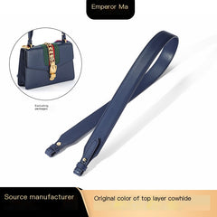 Genuine Leather Replacement Strap for A-72 Bag (Black)