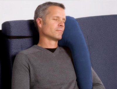Portable Travel U-Shaped Inflatable Neck Pillow