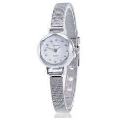 Trendy Women's Watch with Diamond Quartz Movement
