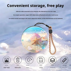 Electronic 3D Video Crystal Ball Player