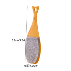 Dual-Sided Fish Shape Kitchen Scrub Sponge Brush