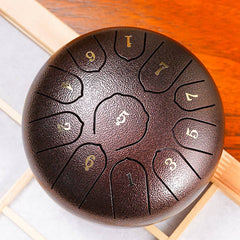 6" 11-Tone Steel Tongue Drum