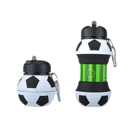 Outdoor Silicone Folding Cup - Portable Leakproof Water Bottle