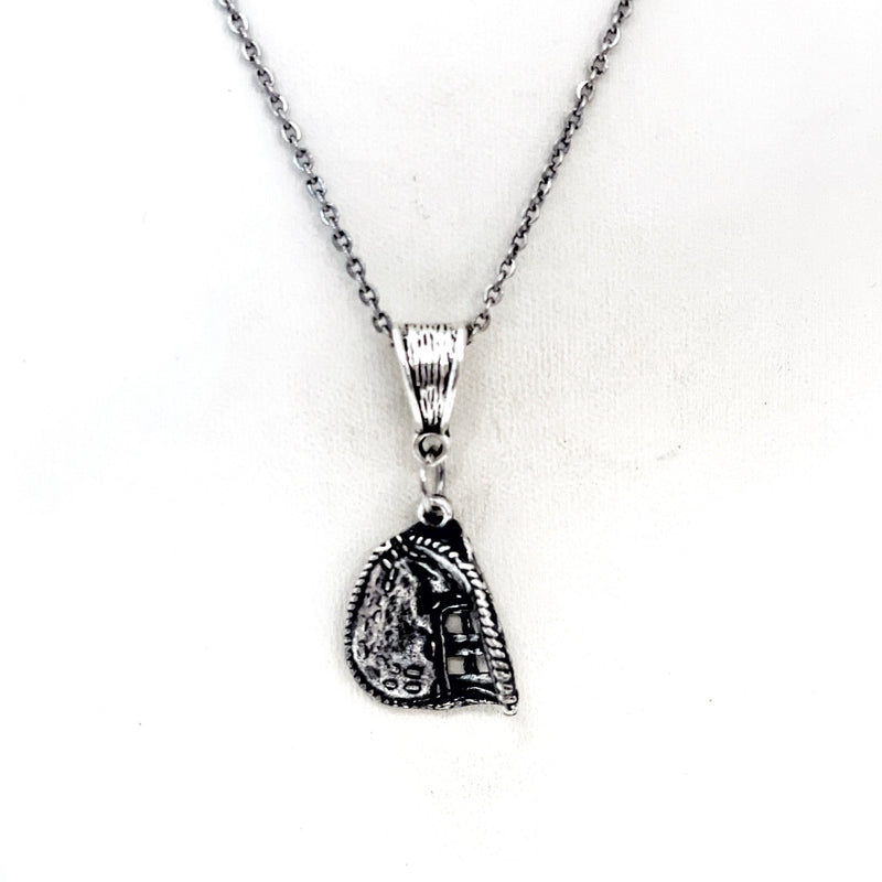 Softball Catchers Mitt Necklace, Baseball Catcher Mom Gift, Gift For Her, Catchers Mitt Charm, Signing Day Gifts, Making the Team