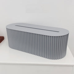 Creative Desktop Storage Box with Plug-in Wire Socket
