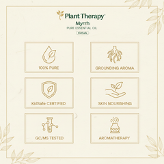 Plant Therapy Myrrh Pure Essential Oil | KidSafe | 5 mL