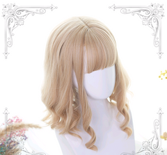 Lolita Wig - Short Curly Roman Style Hairpiece